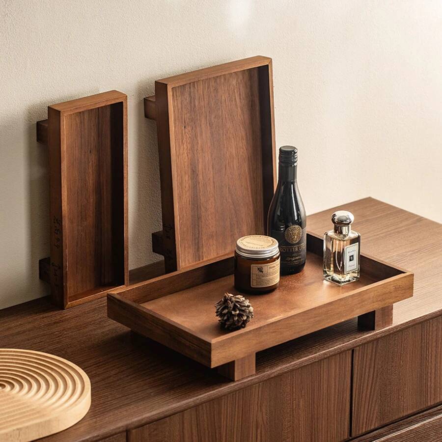 Food Storage In Restaurant - Aksesoris Upacara Teh Gongfu Kayu Gaya