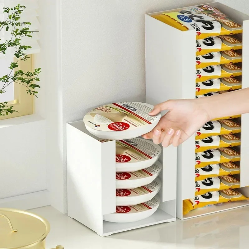 Food Storage With Dividers - Kotak Penyimpanan Mie Instan Multifungsi, Organizer