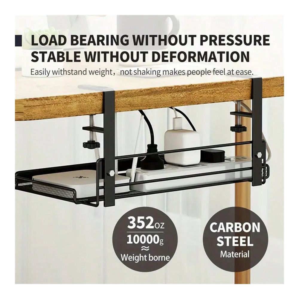 Food Storage Rack - Rak/Keranjang Penyimpanan di Bawah Meja, Penyelenggara