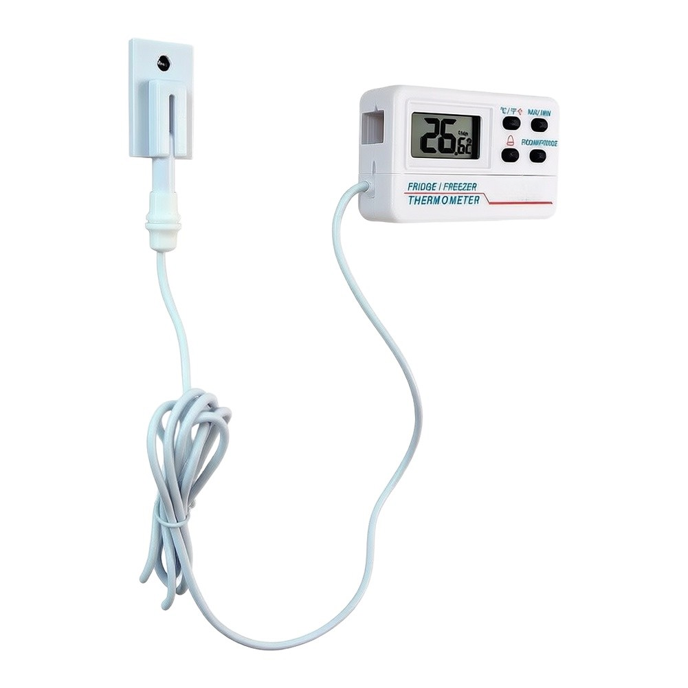 Food Storage And Safety - Termometer Kulkas Digital Dengan Alarm Suhu