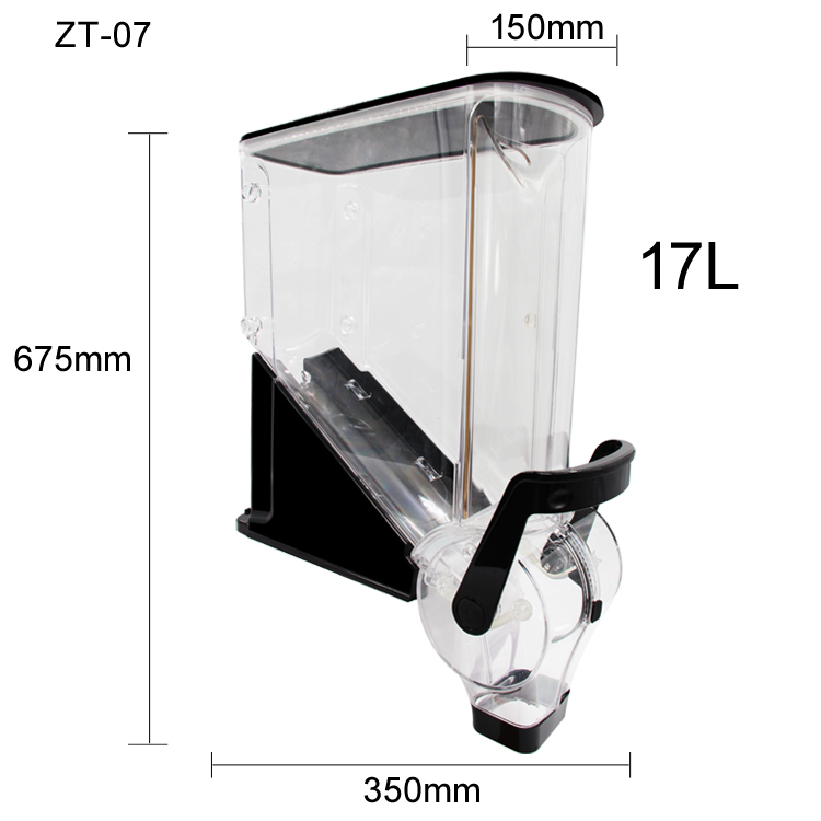 Food Storage Rack - Rak Supermarket Akrilik Komersial Tahan Lama,
