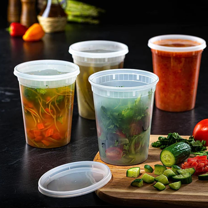 Food Storage Bowls - Wadah penyimpanan makanan dengan tutup, wadah