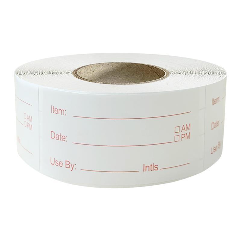 Food Storage In Restaurant - 500pcs/roll 5*2.5cm Stiker Dapur untuk Kulkas,