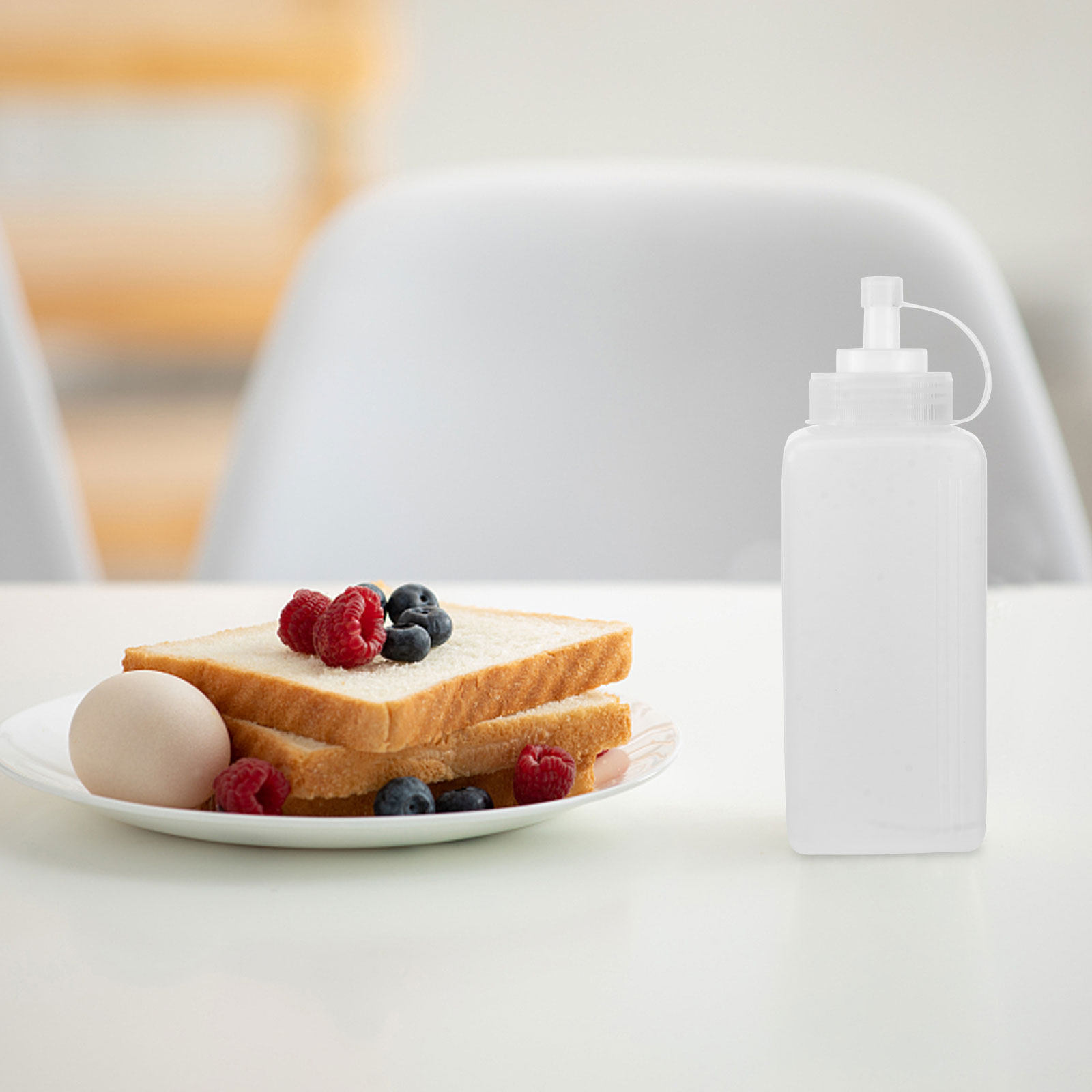 2 Buah Botol Squeezing Bentuk  - Salad Dressing Bottle ulasan dan harga