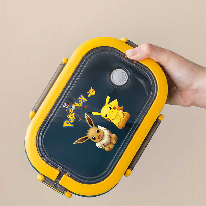 Kotak Bekal Anime Kartun Pok É - Food Storage With Dividers ulasan dan harga