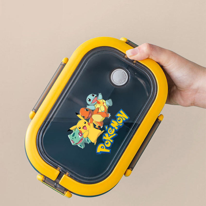 Kotak Bekal Anime Kartun Pok É - Food Storage With Dividers ulasan dan harga