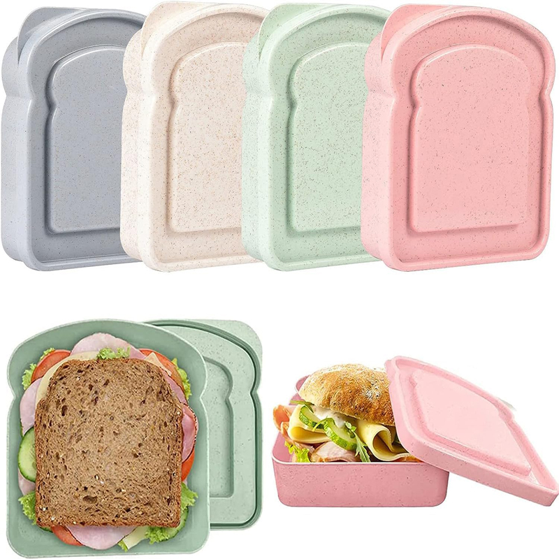 Wadah Sandwich kotak makan sia - Food Storage Oven Safe ulasan dan harga