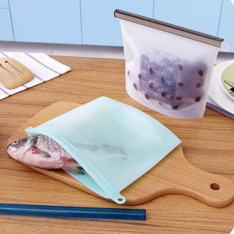 5 Buah Wadah Penyimpanan Makan - Food Storage Reusable Bags ulasan dan harga