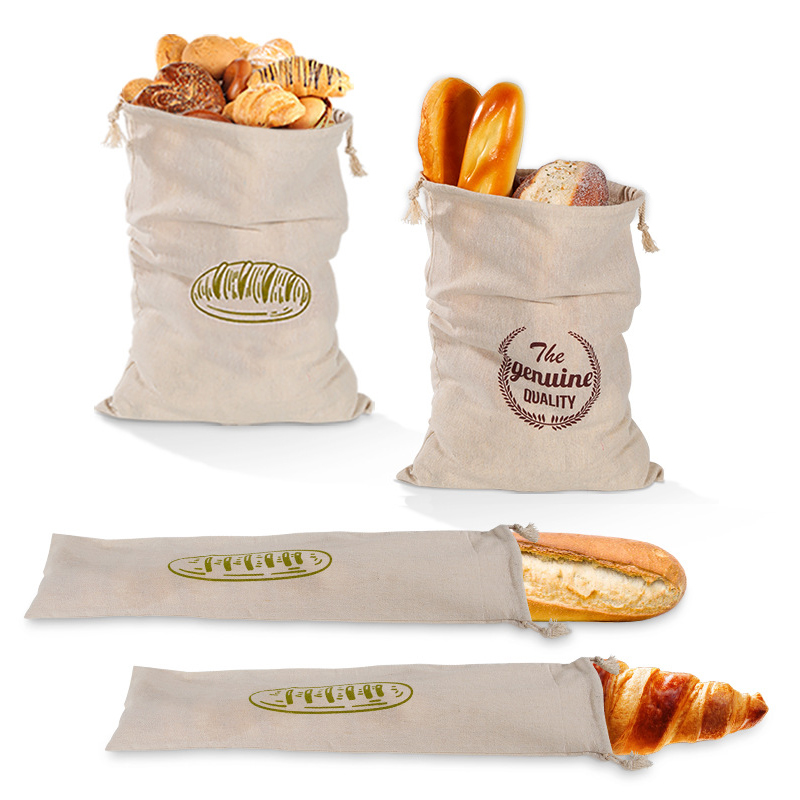 Tas Roti Linen Tas Dapat Digun - Food Storage Reusable Bags ulasan dan harga