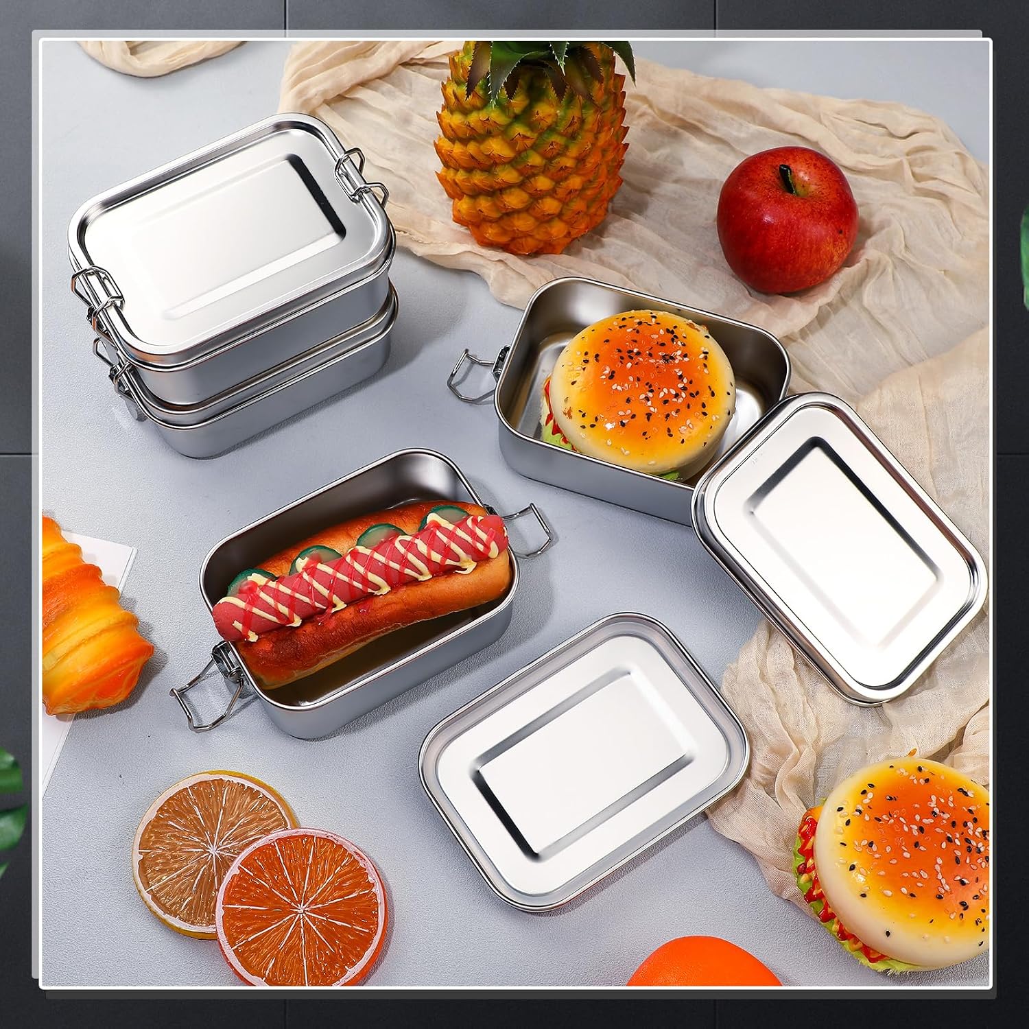 Wadah Penyimpanan Makanan Stai - Food Storage Oven Safe ulasan dan harga