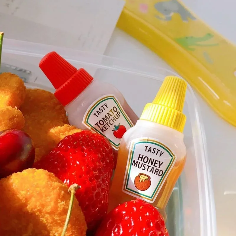 2 Buah/Set 25ML Botol Saus Tom - Salad Dressing Bottle ulasan dan harga