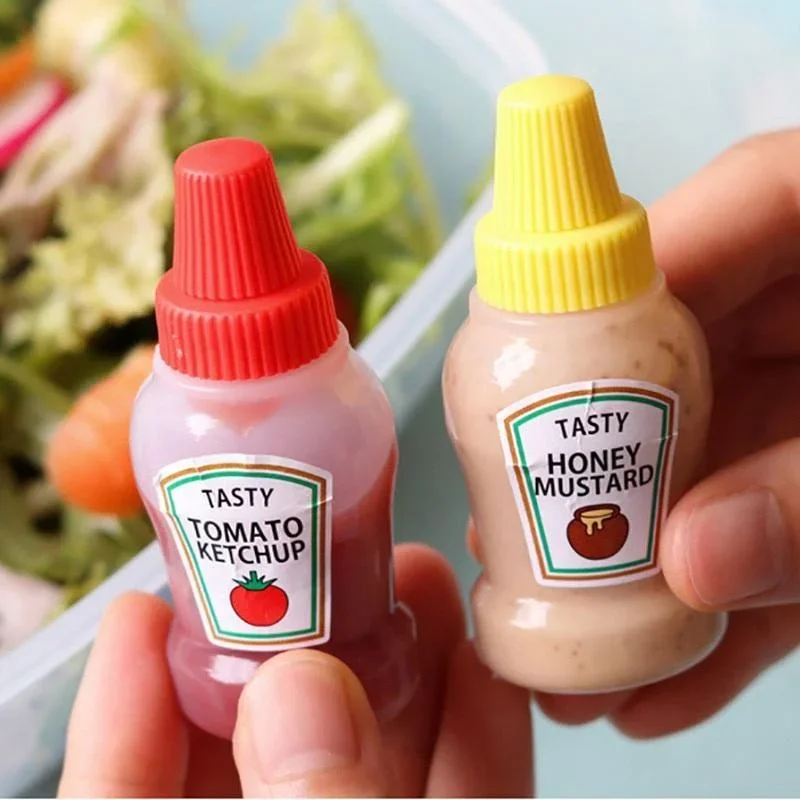 2 Buah/Set 25ML Botol Saus Tom - Salad Dressing Bottle ulasan dan harga