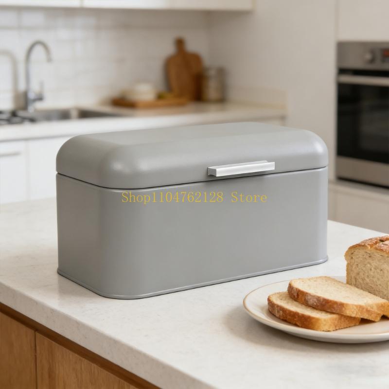 Tempat Roti Logam Dengan Tutup - Best Food Storage ulasan dan harga