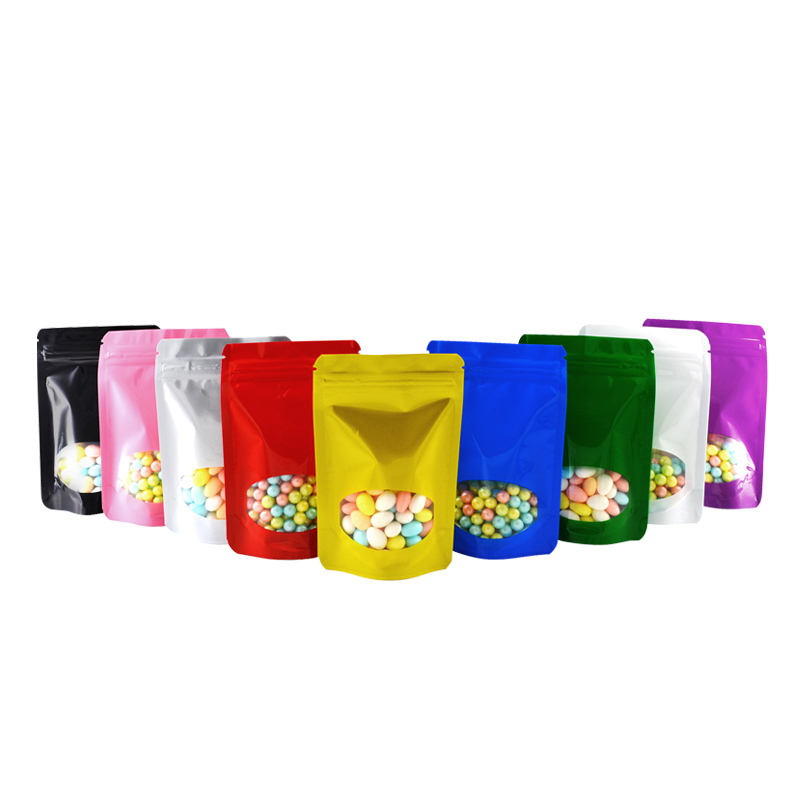 100 Buah Berwarna Aluminium Fo - Food Storage Ziploc Bags ulasan dan harga