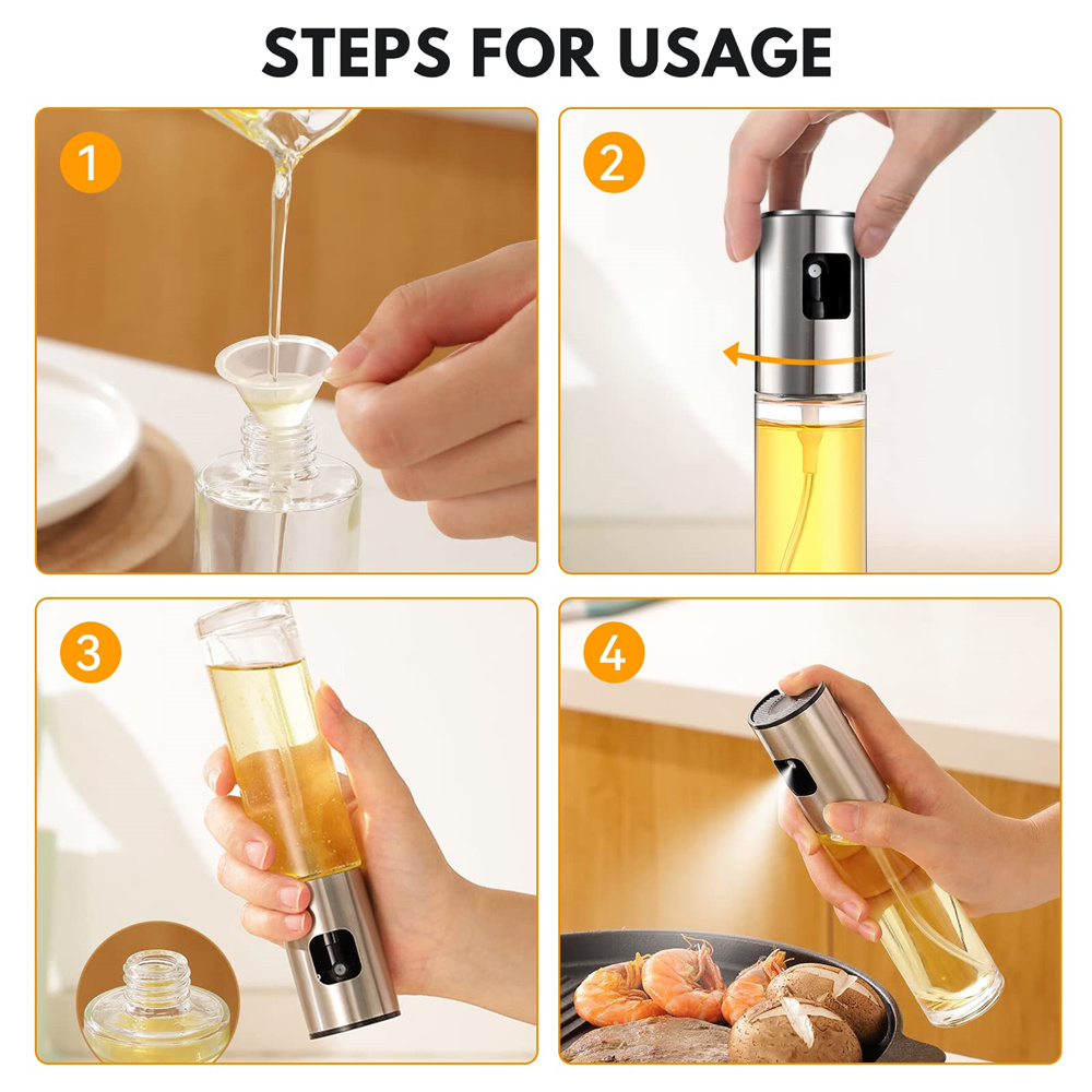 Botol Semprot Minyak Kaca untu - Salad Dressing Bottle ulasan dan harga