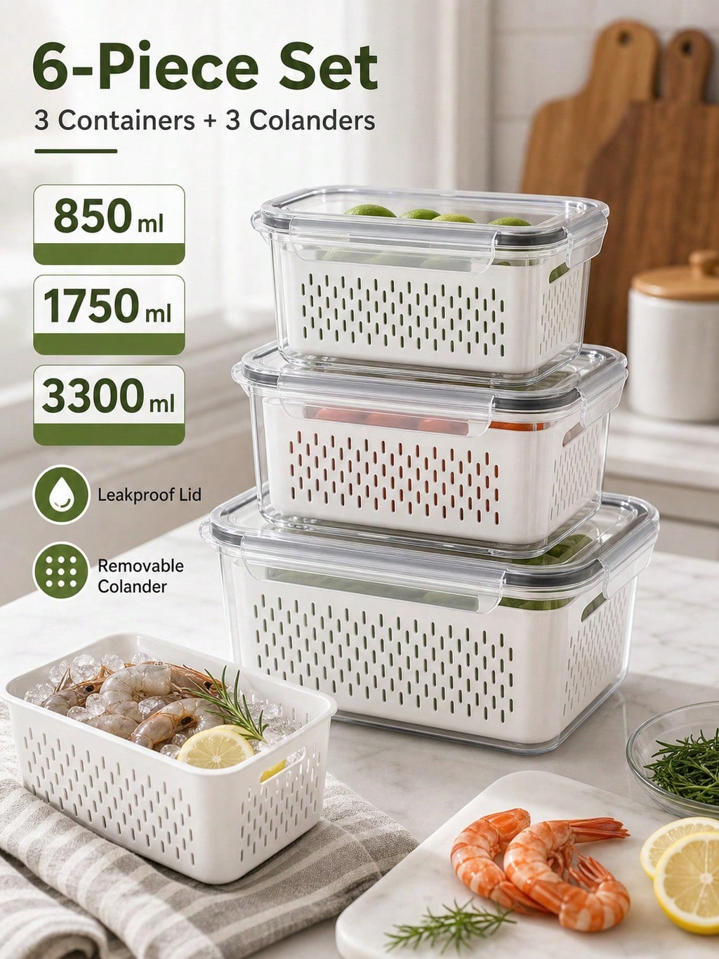 Wadah Penyimpanan Makanan Beru - Food Storage Utensils ulasan dan harga