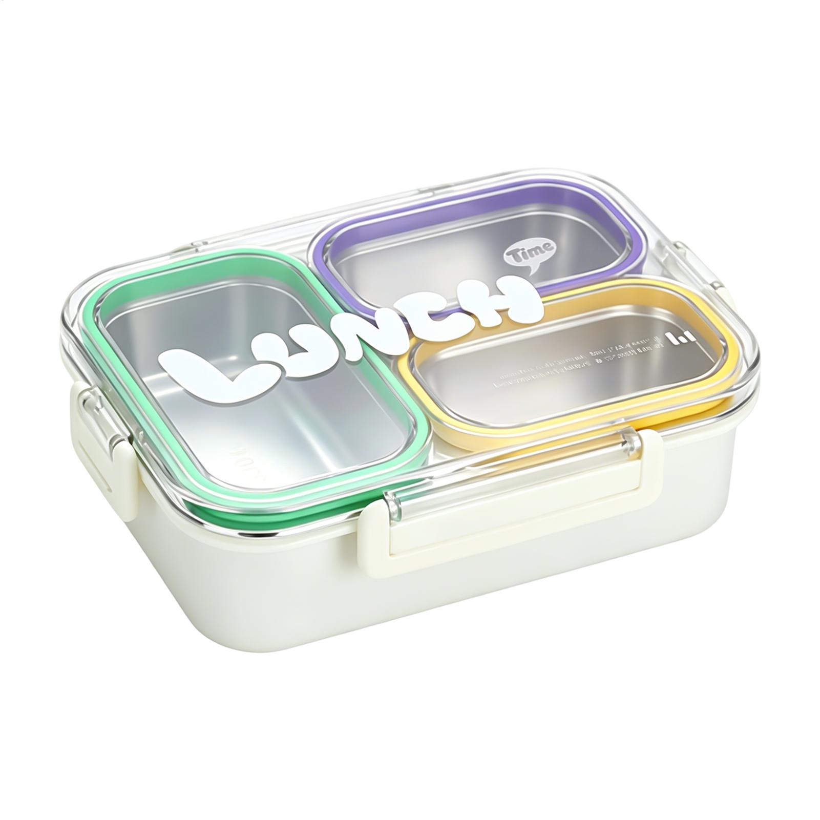 Kotak Makan Siang Stainless St - Food Storage With Dividers ulasan dan harga