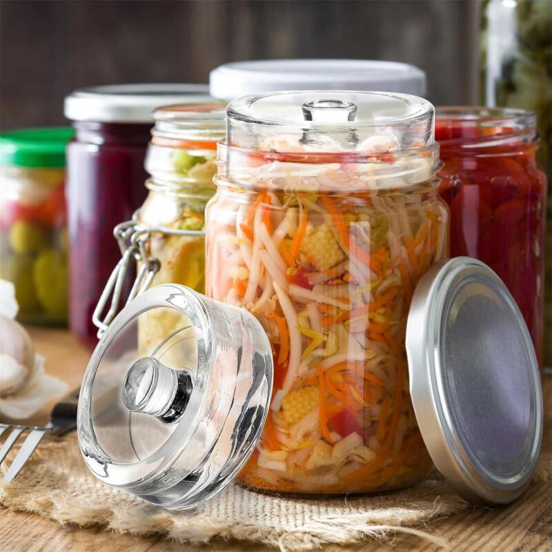 Tutup Stoples Fermentasi Mulut - Food Storage Glass Containers ulasan dan harga