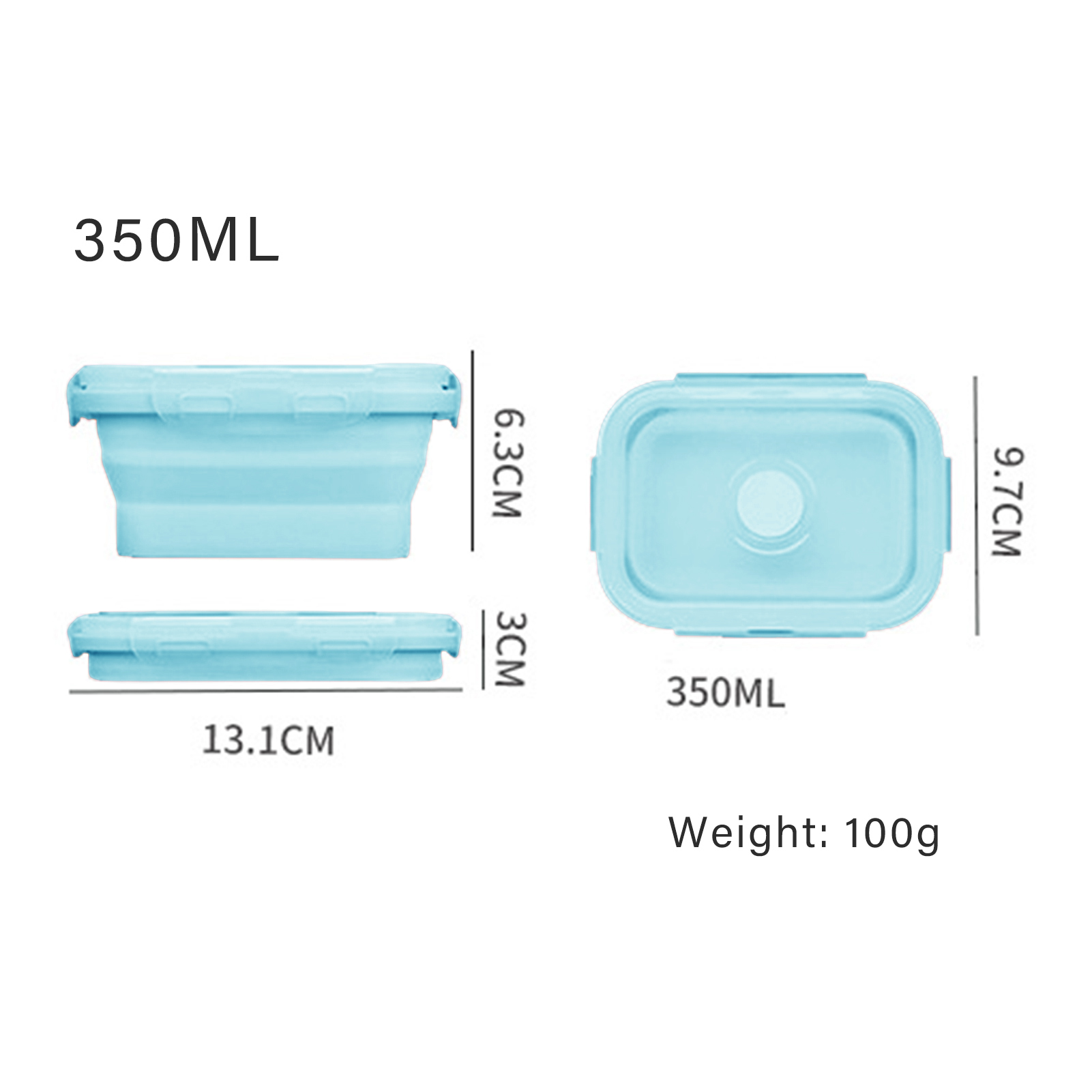 Kotak Makan Siang Silikon Food - Food Storage Bowls ulasan dan harga