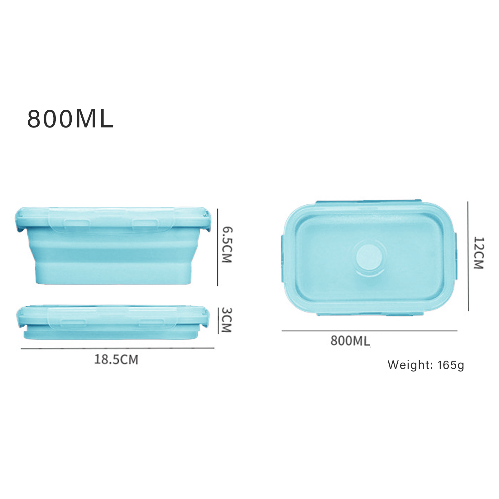 Kotak Makan Siang Silikon Food - Food Storage Bowls ulasan dan harga