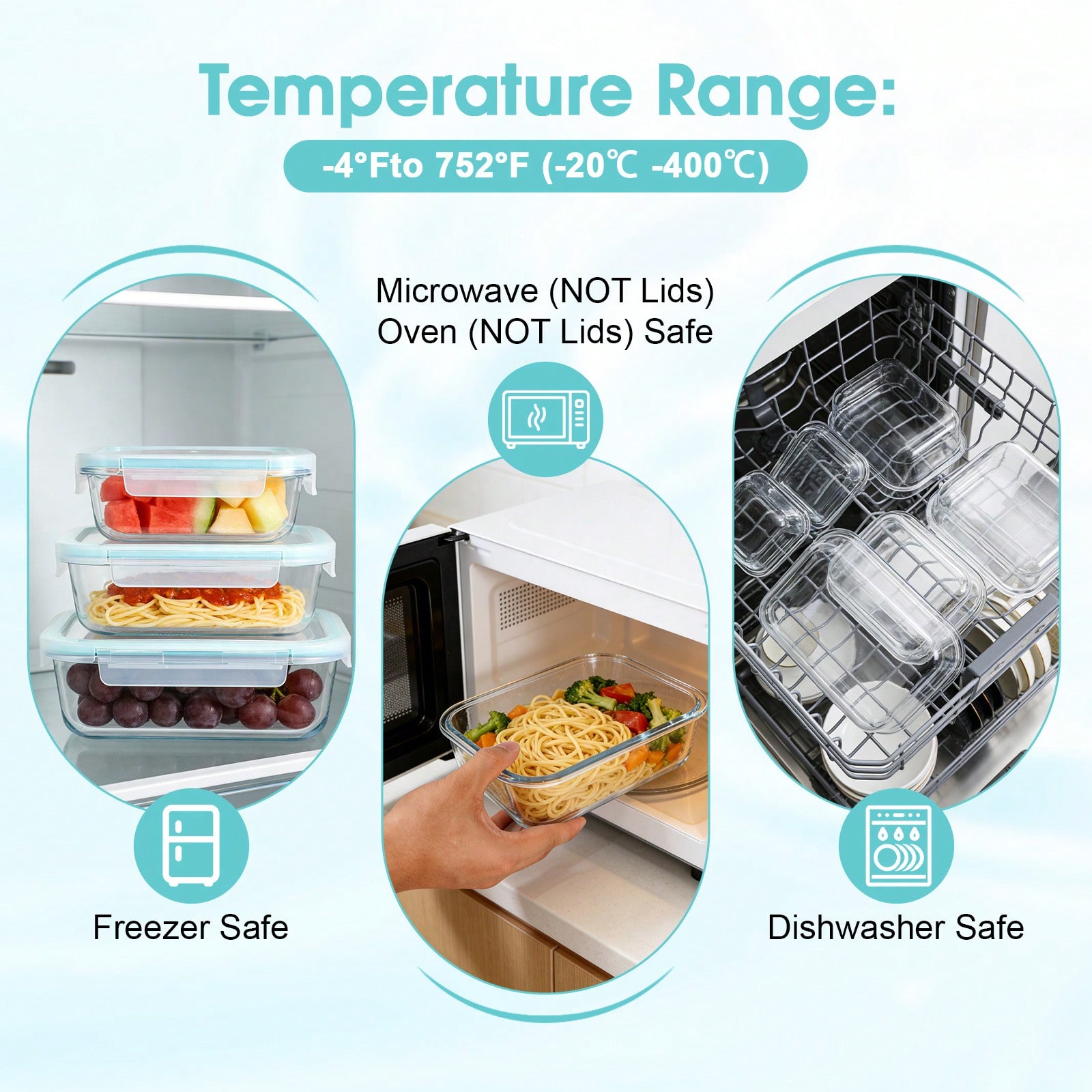 16 Wadah Penyimpanan Makanan K - Food Storage Glass Box ulasan dan harga