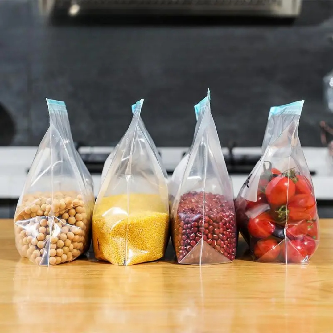 60 Buah Tas Segar Kulkas yang  - Food Storage Reusable Bags ulasan dan harga