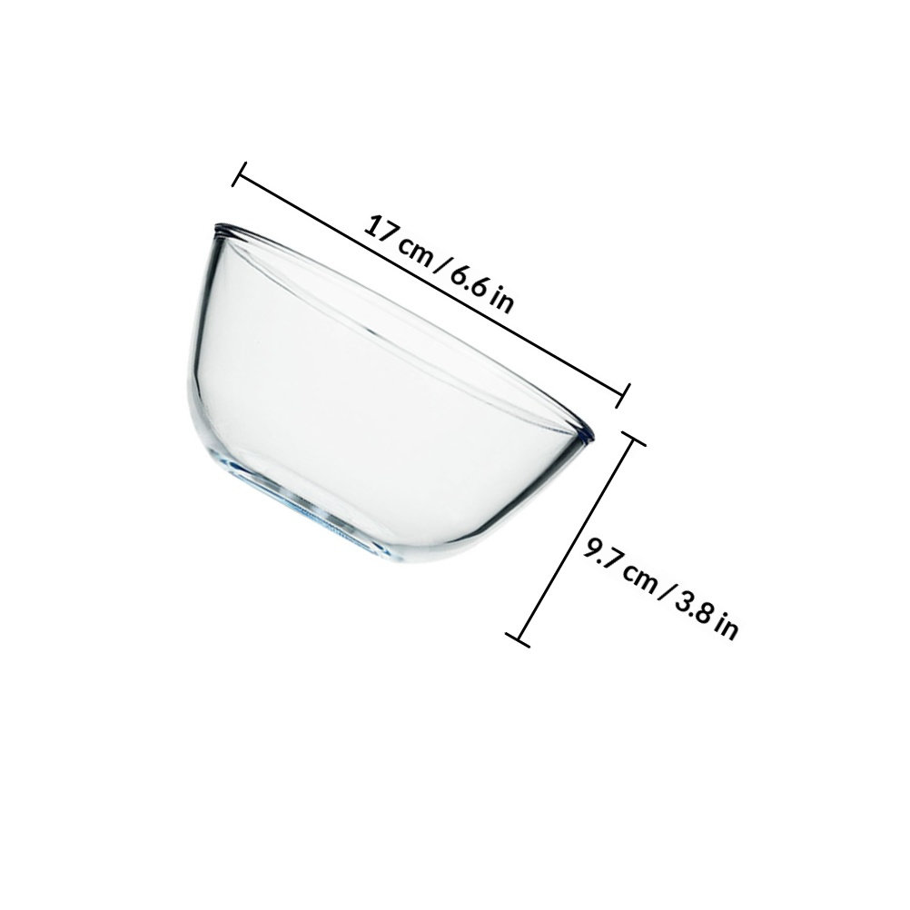 1 buah Mangkuk Salad Kaca Beni - Food Storage Home ulasan dan harga