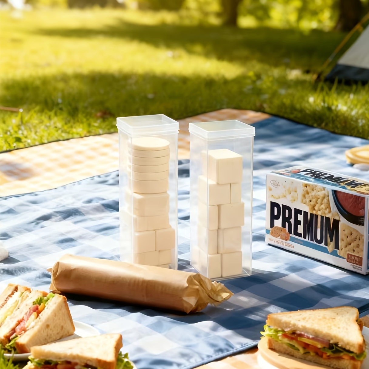 Wadah Penyimpanan Makanan Pers - Food Storage With Dividers ulasan dan harga