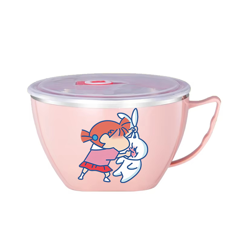 Mangkuk Mie Crayon Shin-chan M - Food Storage Utensils ulasan dan harga