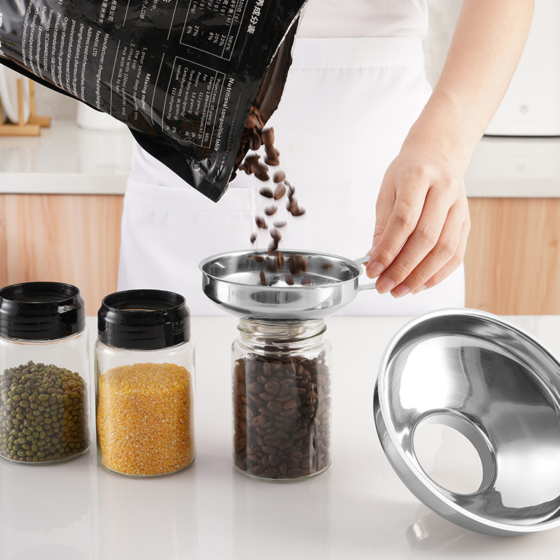 Corong kaleng mulut lebar baja - Salad Dressing Bottle ulasan dan harga