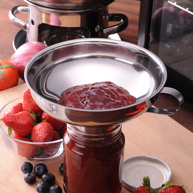 Corong kaleng mulut lebar baja - Salad Dressing Bottle ulasan dan harga