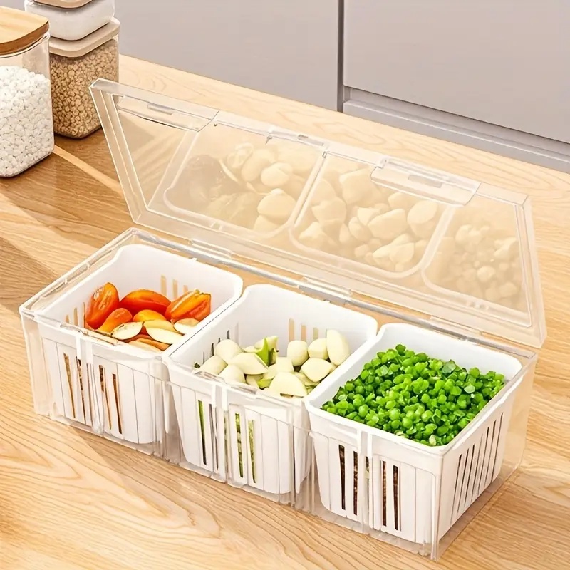 1 Buah Wadah Penyimpanan Makan - Food Storage With Dividers ulasan dan harga