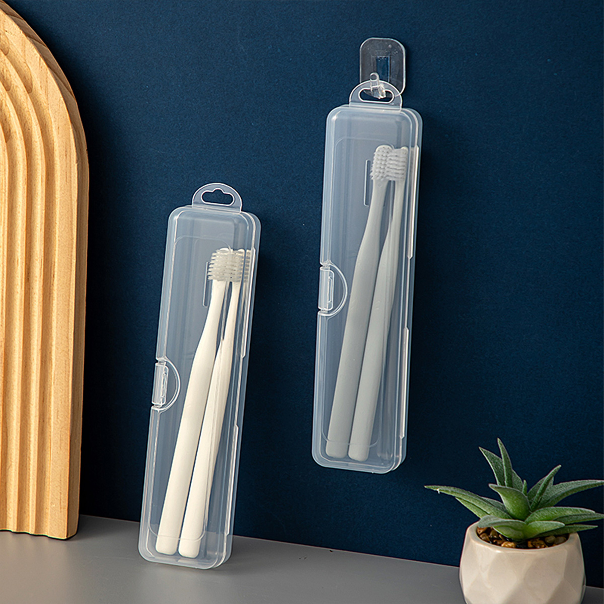 WORTHBUY Kotak sikat gigi tran - Food Storage With Dividers ulasan dan harga
