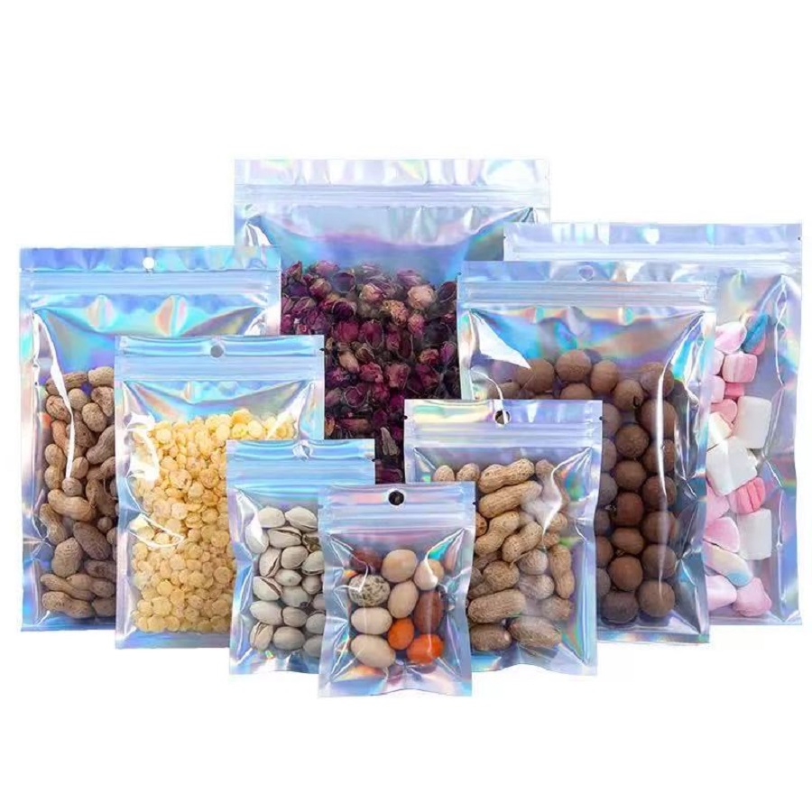 100 Buah Tas Anti Bau Mylar Ta - Food Storage Ziploc Bags ulasan dan harga