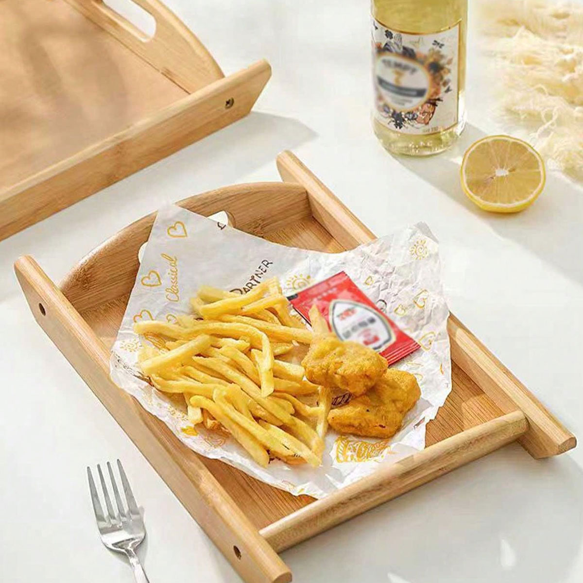 Nampan Kayu Persegi Panjang un - Food Storage In Restaurant ulasan dan harga