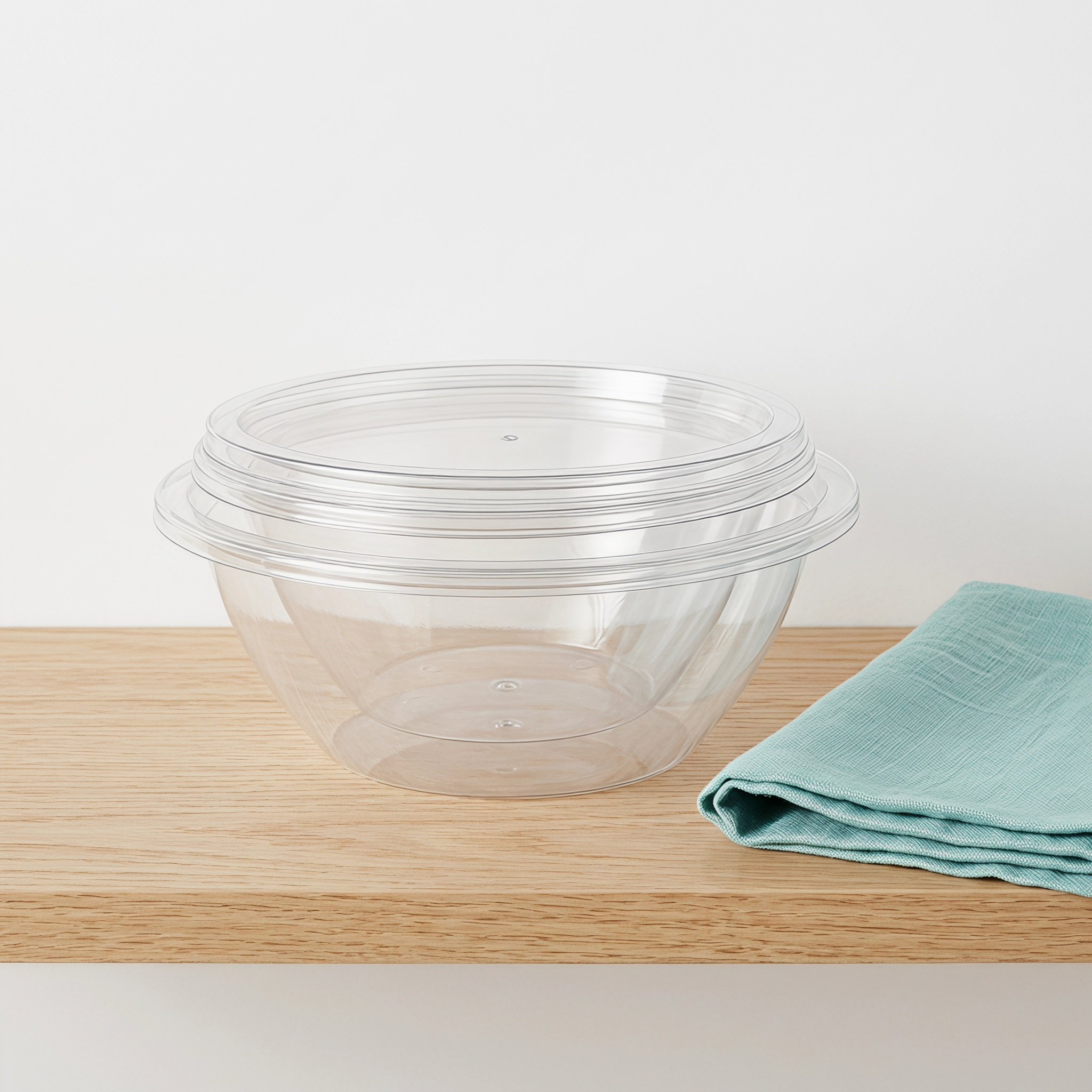 Mangkuk Plastik Transparan den - Food Storage Bowls ulasan dan harga