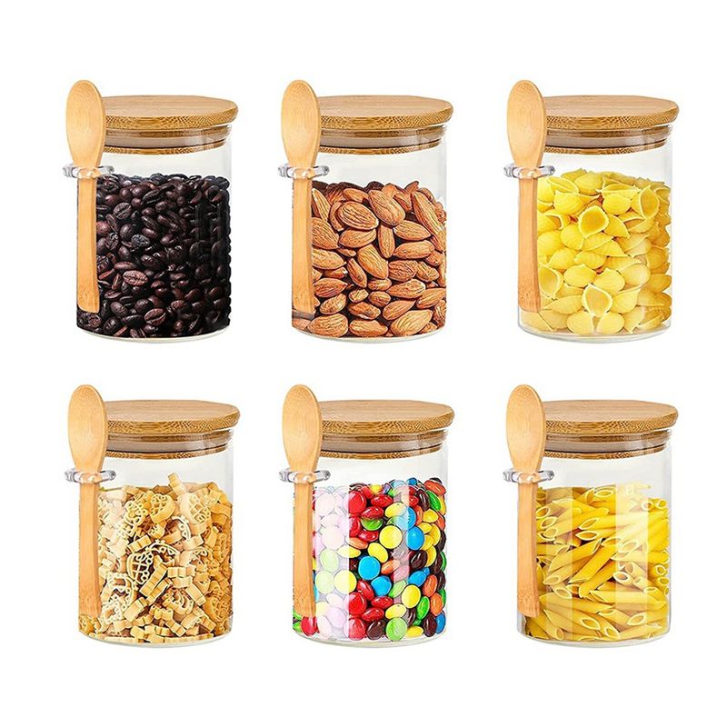 Stoples Kaca BHBL dengan Tutup - Food Storage Glass Containers ulasan dan harga