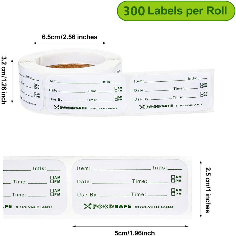 300/Buah Label Penyimpanan Mak - Food Storage In Restaurant ulasan dan harga