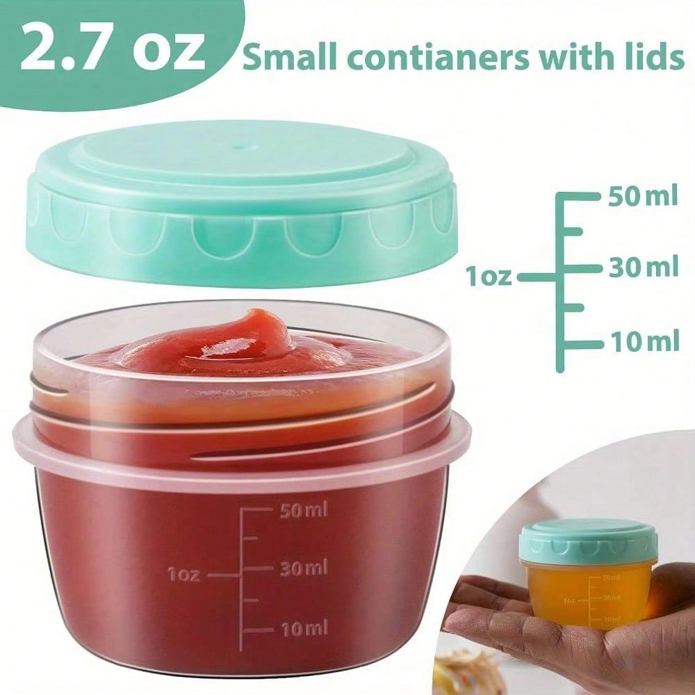1-6 Pak 2.7 OZ Wadah Saus Sala - Salad Dressing Bottle ulasan dan harga