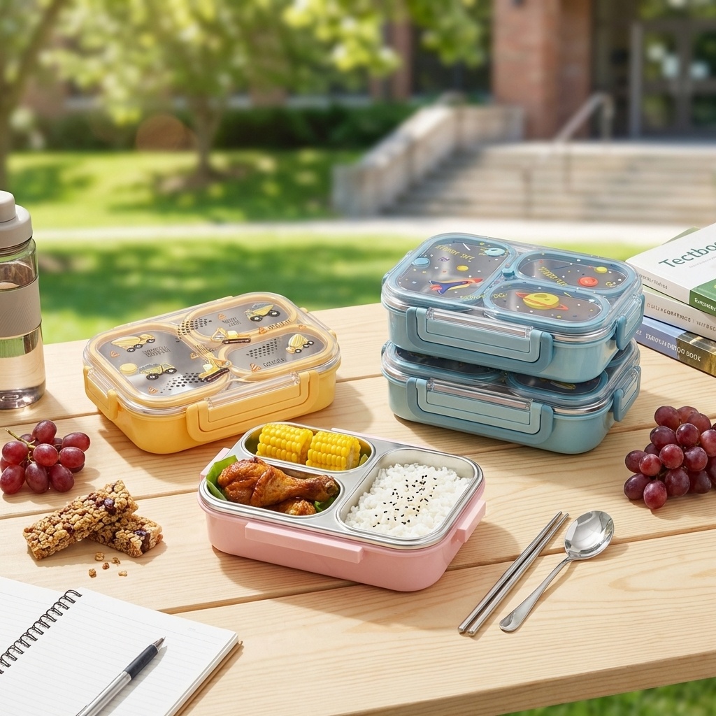 Kotak Makan Bento 900ML Lucu d - Food Storage Oven Safe ulasan dan harga