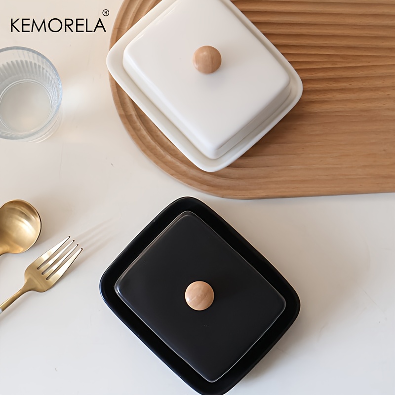 Wadah Mentega Keramik dengan T - Food Storage In Restaurant ulasan dan harga