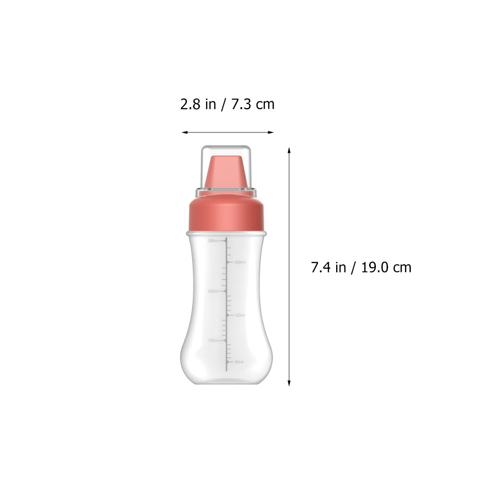 3 buah botol semprot transpara - Salad Dressing Bottle ulasan dan harga