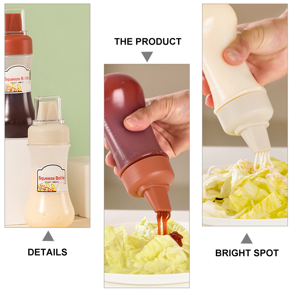3 buah botol semprot transpara - Salad Dressing Bottle ulasan dan harga