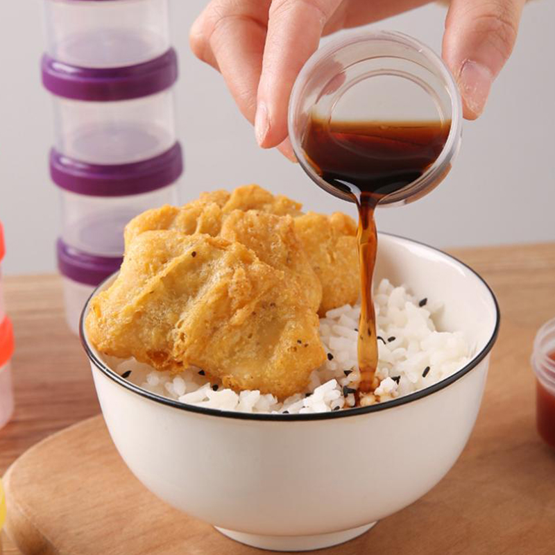 4 Buah Wadah Saus Salad 35Ml W - Salad Dressing Bottle ulasan dan harga