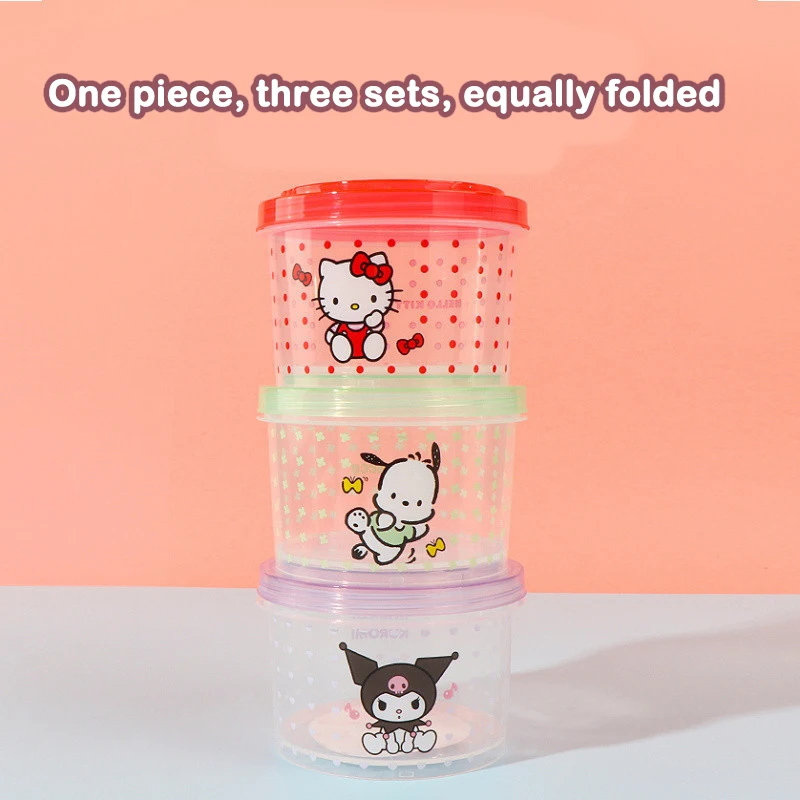 Set Kotak Bento Kitty 3 Buah W - Food Storage Oven Safe ulasan dan harga