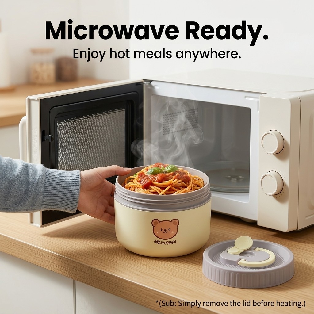 Kotak Makan Anak dari Baja Ant - Food Storage Oven Safe ulasan dan harga